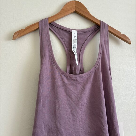 Lululemon Athletic Swiftly Tech RB Tank Top 2.0 Race Lavender Lux NWT Size 12 - Picture 3 of 7